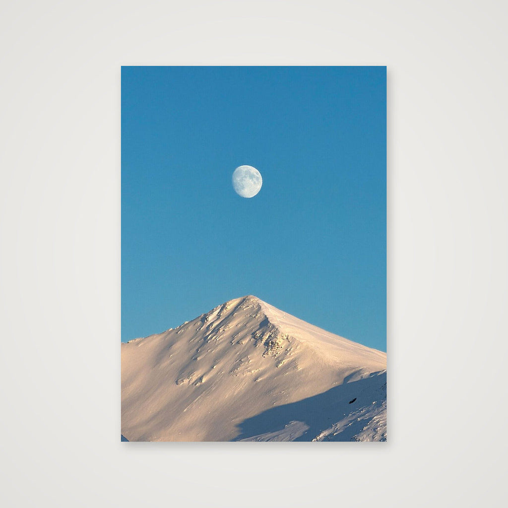 "The quiet Moon" - Norway — A4 (21×30cm, 8×12") Print only
