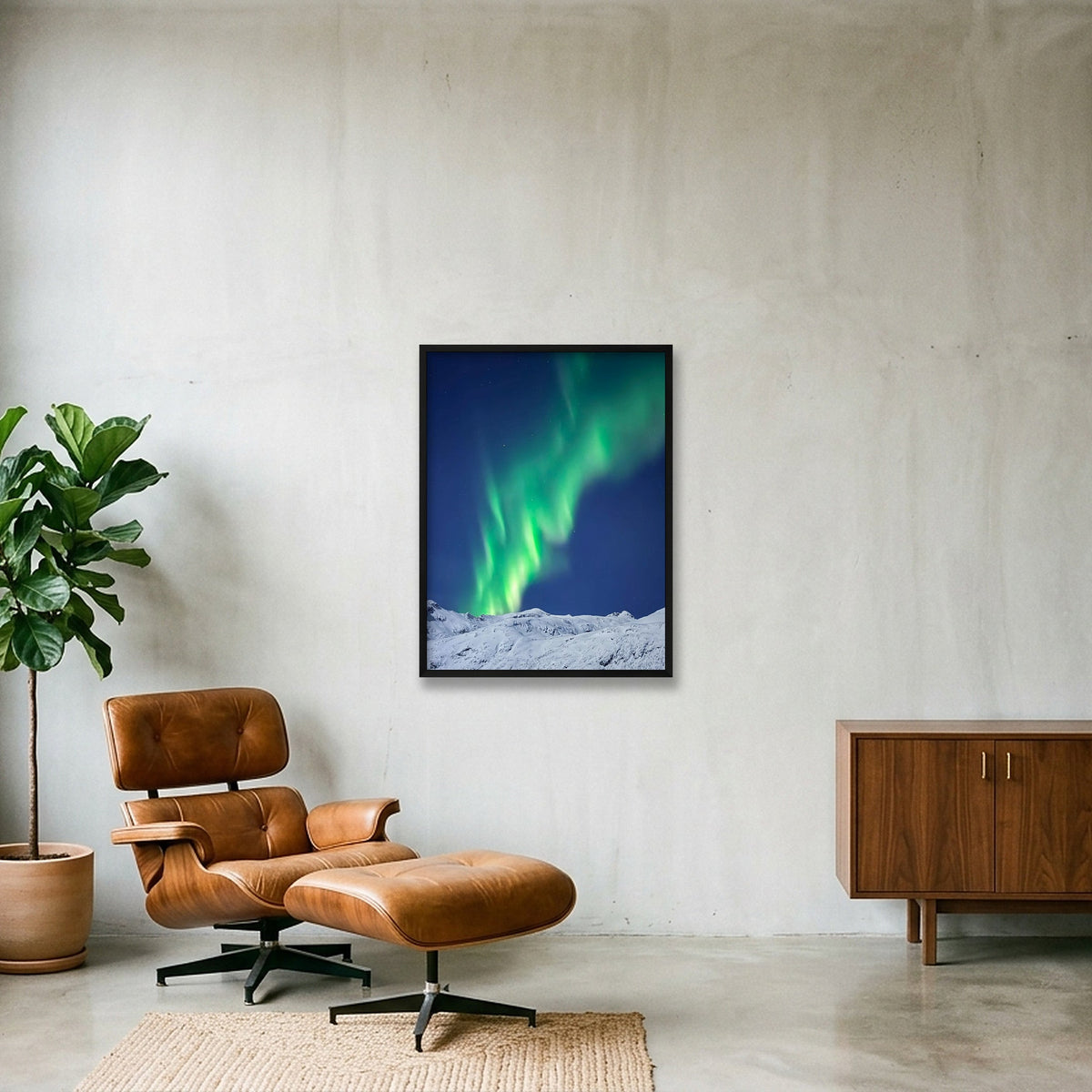 Nights — 60×80cm, 24×31" Black Frame