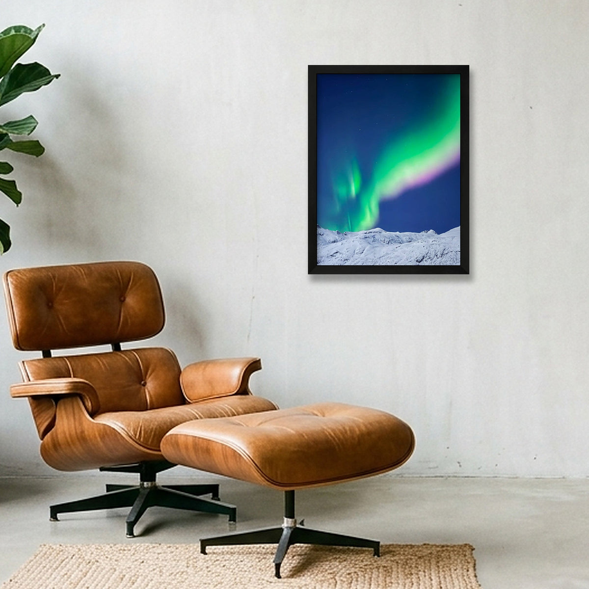 Greens — 30×40cm, 12×16" Black Frame