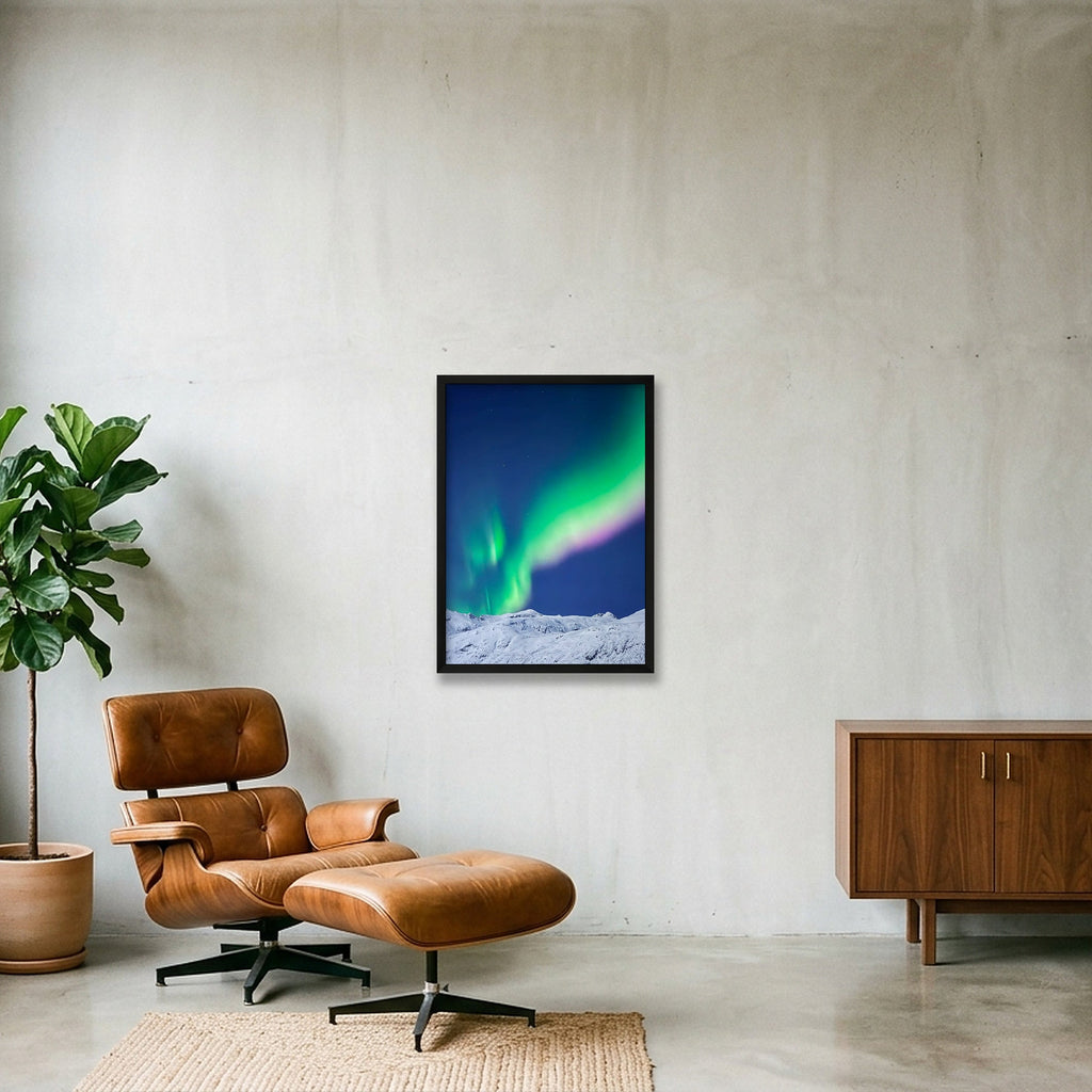 Greens — 42×59cm, 17×23" Black Frame