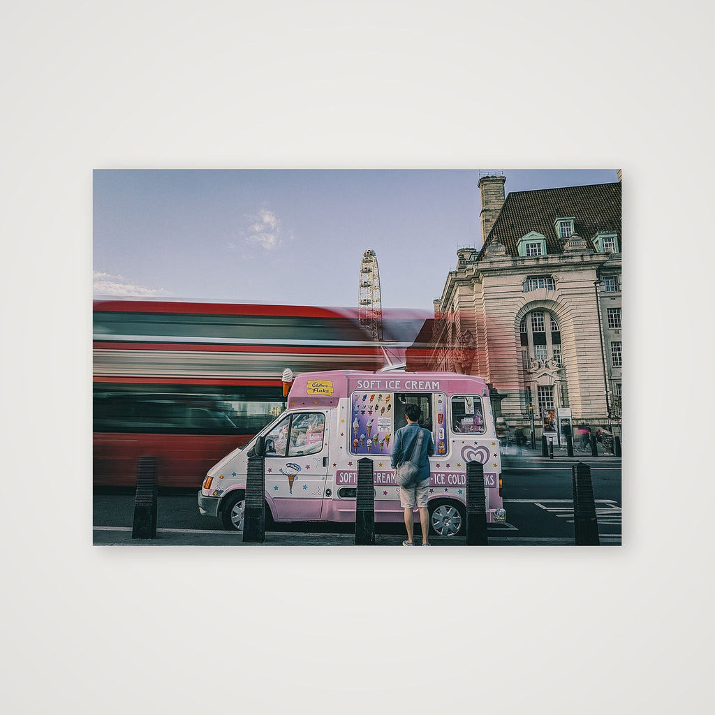 "Ice Cream Day" - London — 59×42cm, 23×17" Print only
