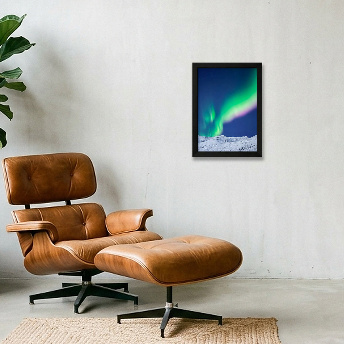 Greens — A4 (21×30cm, 8×12") Black Frame