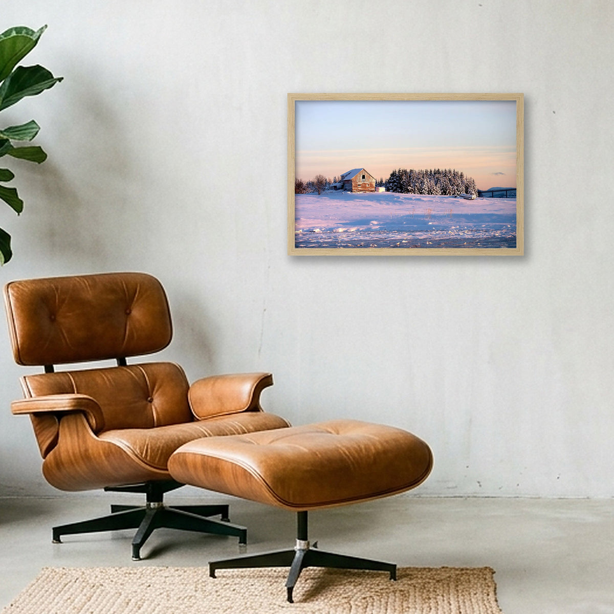 Casita — 45×30cm, 18×12" Oak Frame