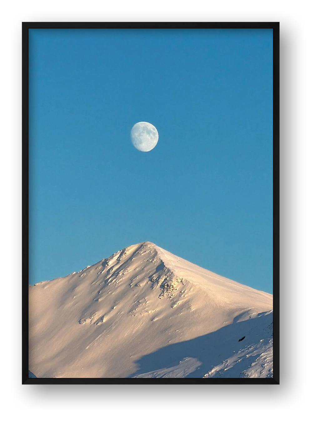 "The quiet Moon" - Norway — framed