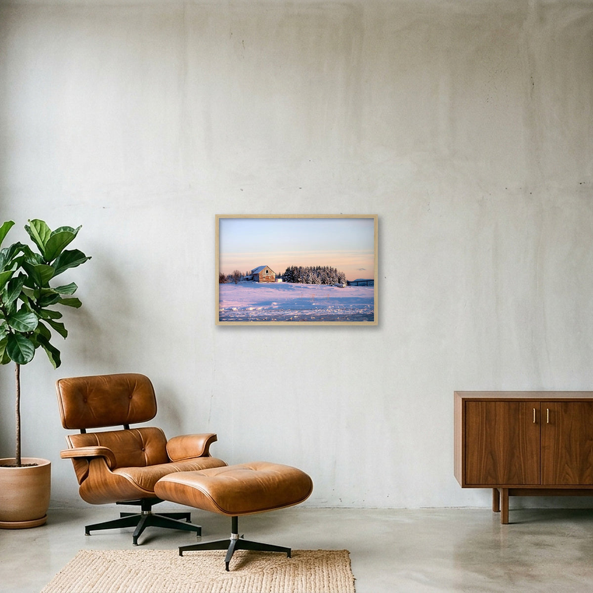 Casita — 60×40cm, 24×16" Oak Frame
