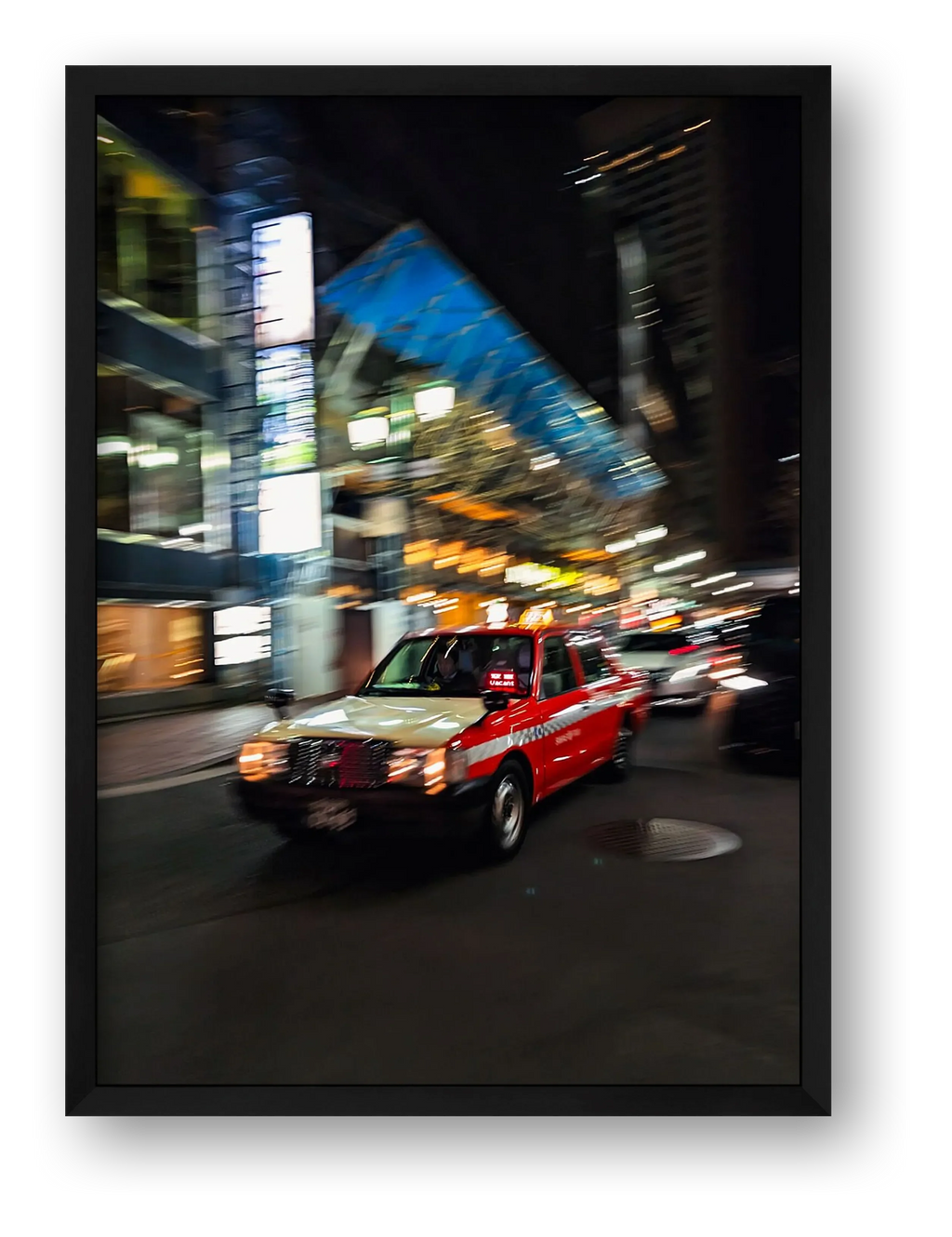 Night lights — framed